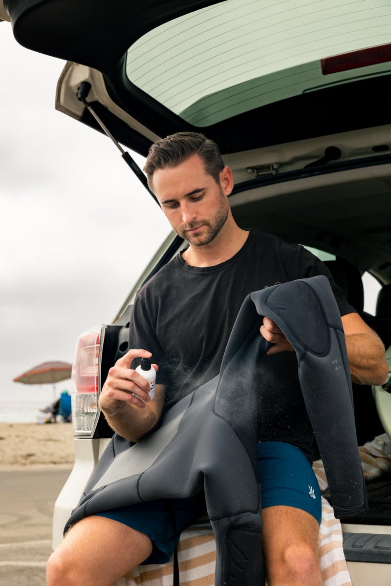 Driftline SPRITS Deodorizer Spray - Odor Eliminator for Wetsuits, Gym Bags & Activewear - Plant-Based, Skin-Safe, Biodegradable, Eco-Friendly, No Sulfates or Parabens, Travel Size (3oz) - Image 4