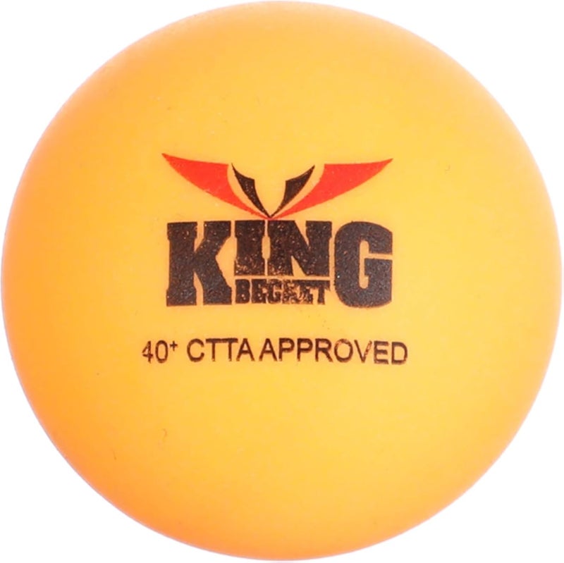 King Becket Table TenniS Ball Set, 1 Star, 10 PieceS - Orange