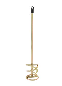 LAWAZIM Long Metal Paddle Paint Mixer -80mm-Heavy-Duty Industrial Mixer with Power Drill Compatibility for Paint Resin Mud and Liquid Mixing - for Construction Home Improvement Automotive Applications  - Image 1