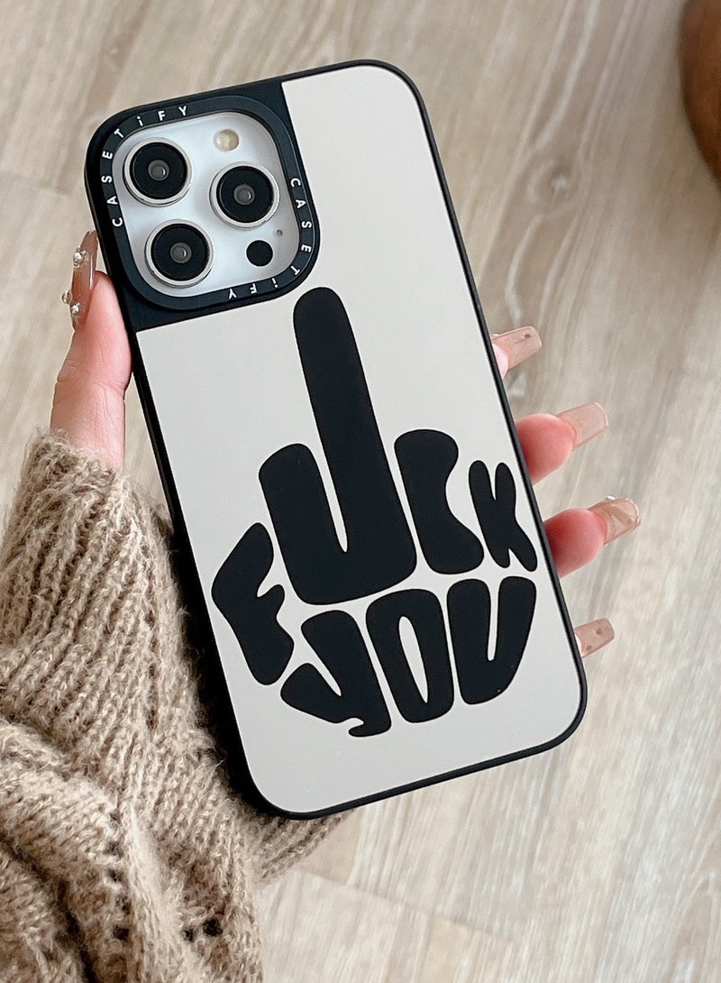 Apple iPhone 13 Pro Max Case Personalized Customization Phone Cover - Mirror Face