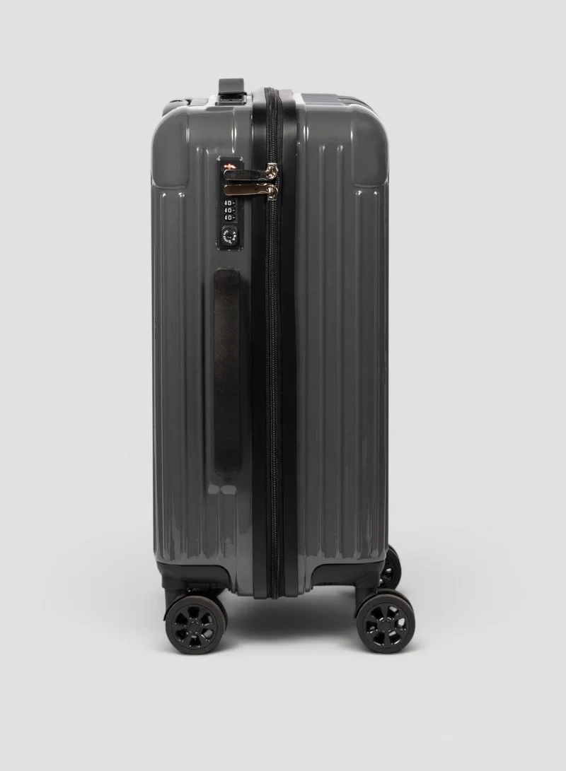 Hardside Expandable Carry-On Luggage - 20 Inch Luggage with Spinner Wheels - Built-In Digital Weight Scale - TSA-Approved Lock - Champagne