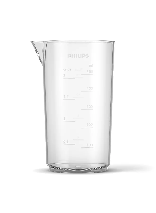 Philips 1200W 5000 Series Hand Blender Silver and Black 700 ml HR2684/00