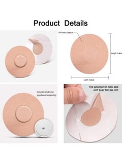 Generic 30 Pieces Waterproof Sensor Covers for Freestyle Libre1/2/3 Sweatproof CGM Sensors Adhesive Patches  - Image 4