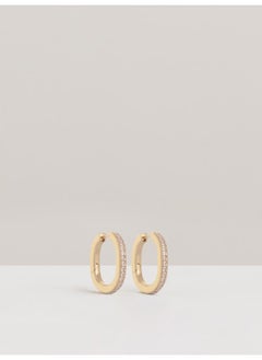 REISS Mia: Modern Crystal Hoop Earring  - Image 1