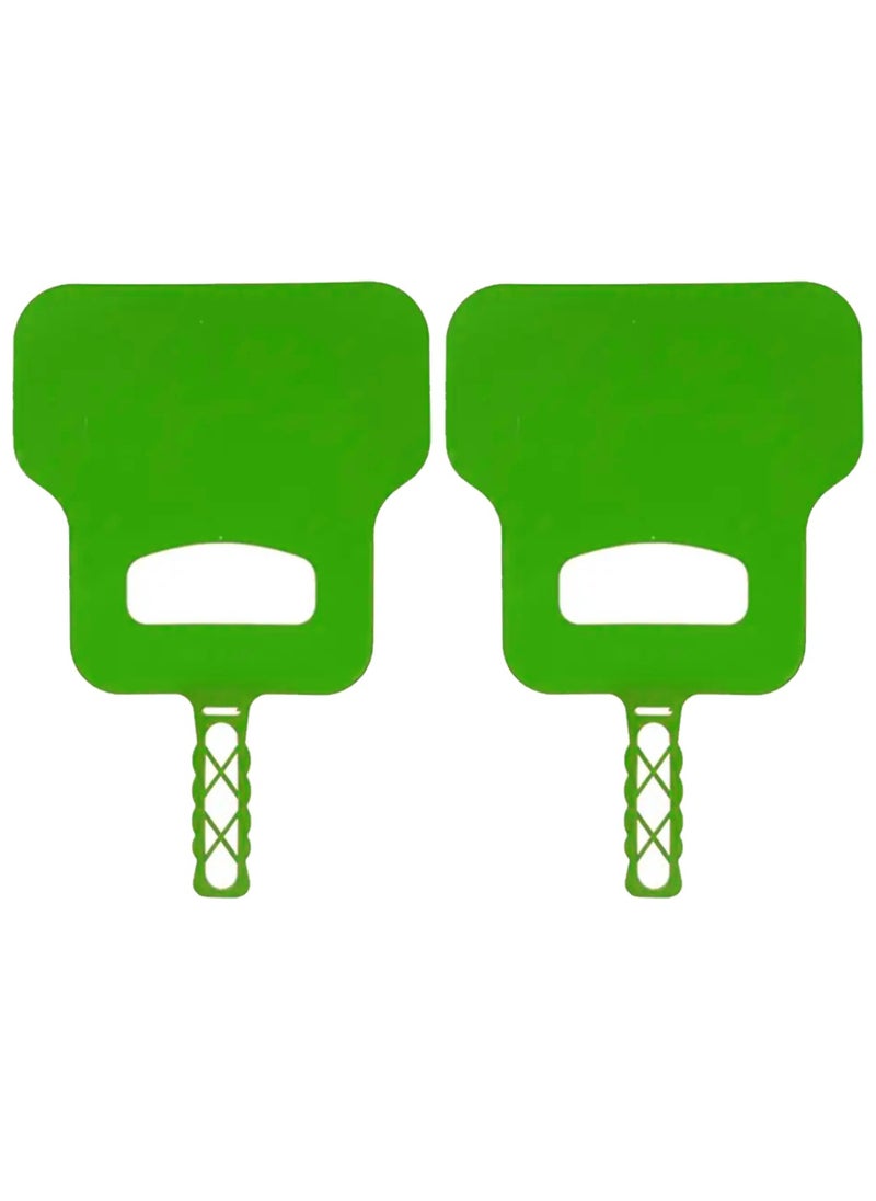 Yuwell 2 Pcs Bbq Blower-Hand Fan Green 