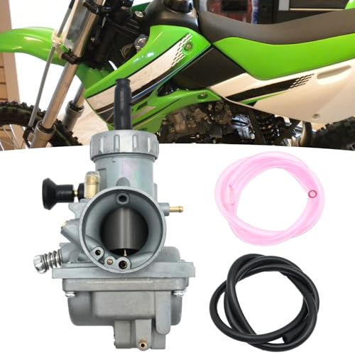 Saihisday Carburetor w/Hose Compatible with Kawasaki KX65 KX80 Suzuki RM65 RM80 RM85 Yamaha YZ80 YZ85 - Image 3