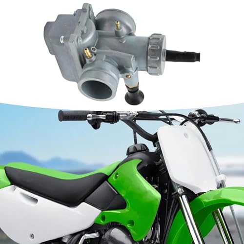 Saihisday Carburetor w/Hose Compatible with Kawasaki KX65 KX80 Suzuki RM65 RM80 RM85 Yamaha YZ80 YZ85 - Image 4