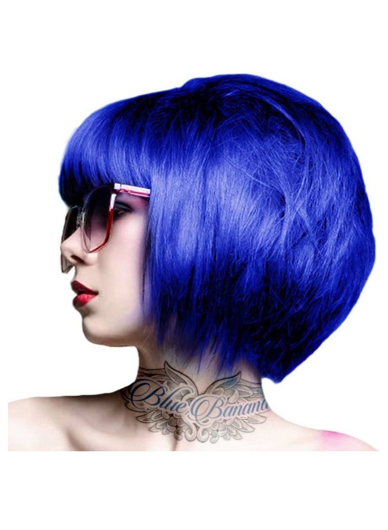 Renbow Crazy Color Semi-Permanent Hair Color Dye Sky Blue 59 – 100ml - Image 4