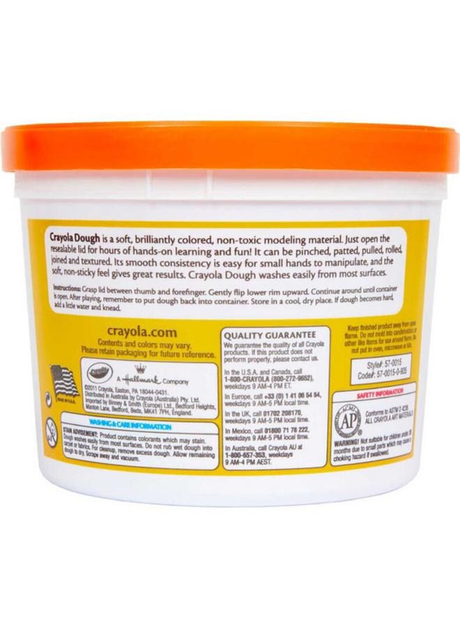 Crayola Super Soft Resealable Modelling Bucket Dough Orange 3 Pound CRA5700153036 - Image 4