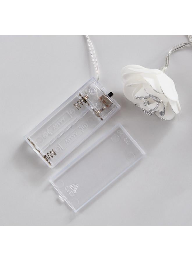 إينفينيتي 10 Led 2Aa سلسلة إضاءة إيفا روز بيضاء دافئة 135 سم - Image 4