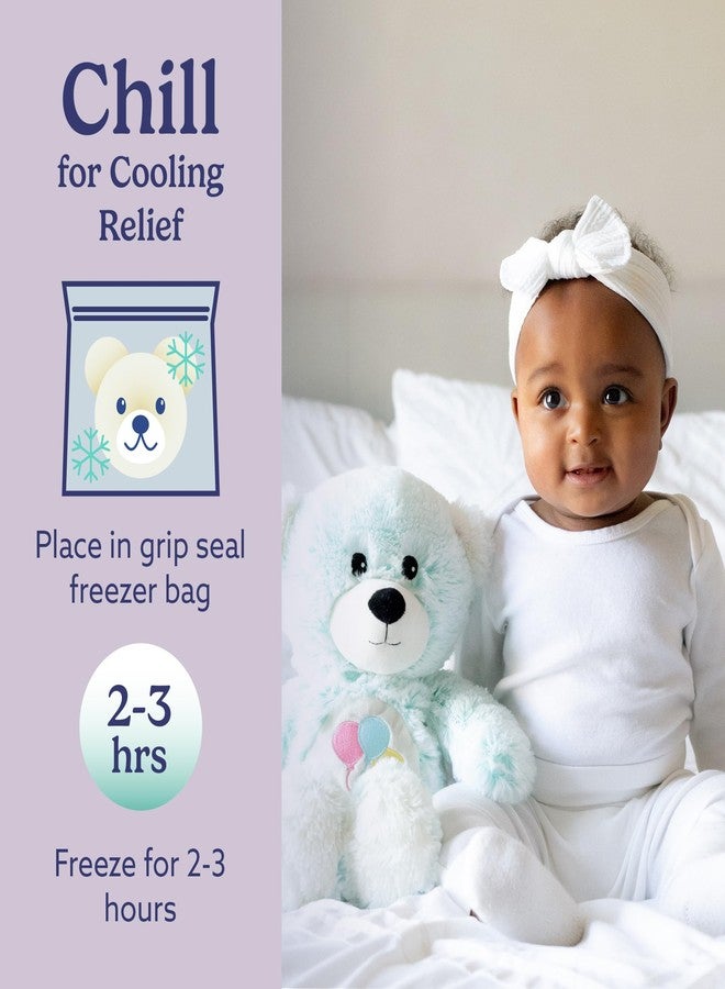 warmies Microwavable & Weighted Stuffed Animals, Celebration Bear - Heated Stuffed Animal Plushie for Warmth & Comfort - Cute Soft Plush Toys for Adults & Children (Boys, Girls, Babies & Toddlers) - Image 4