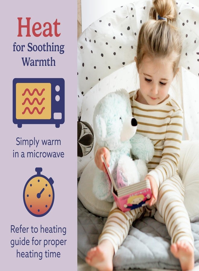 warmies Microwavable & Weighted Stuffed Animals, Celebration Bear - Heated Stuffed Animal Plushie for Warmth & Comfort - Cute Soft Plush Toys for Adults & Children (Boys, Girls, Babies & Toddlers) - Image 5