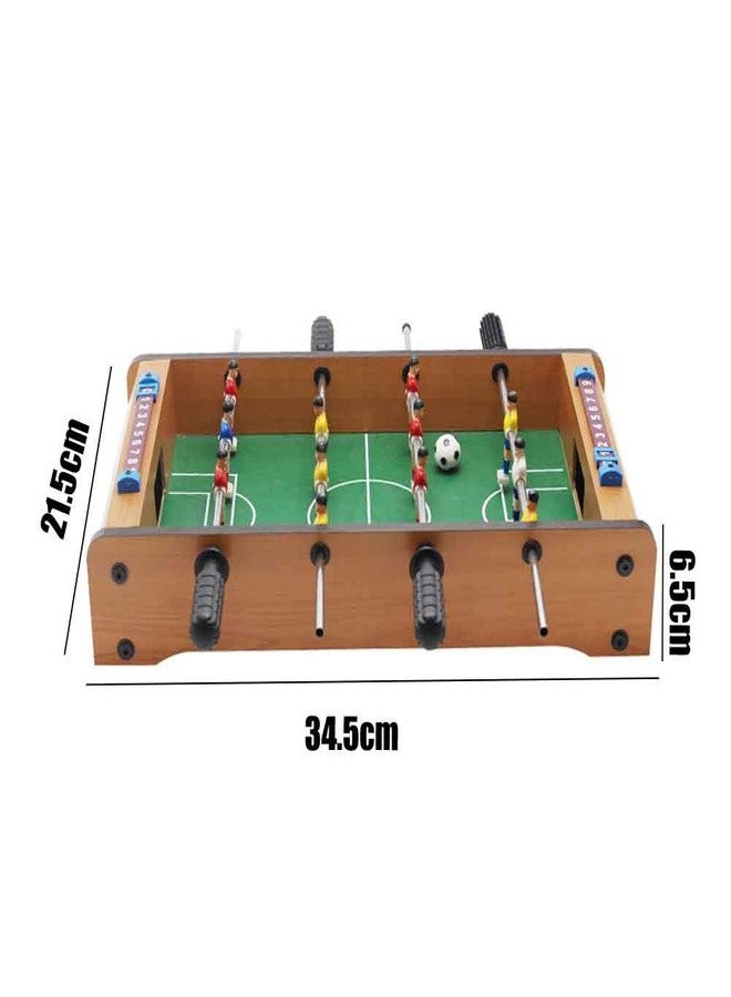 Saycker Table Foosball, Mini Football Table Soccer Tabletops Wood Football Table Top w/Footballs, Game Accessories for Adults Family Night Parties Entertainment - Image 2