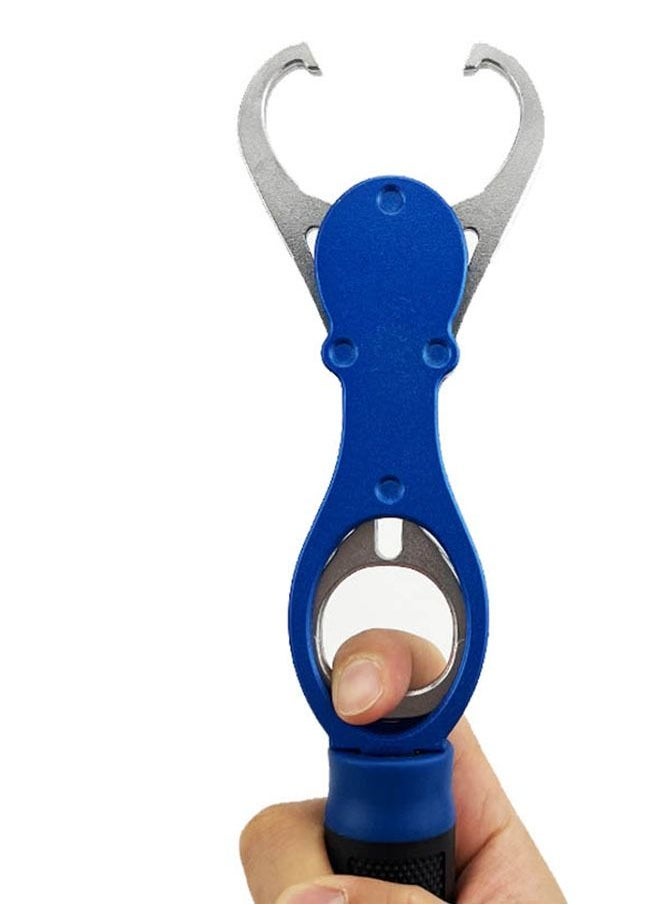 Generic - Portable Fish Lip Gripper Fishing Stainless Steel Fish Holder Fish Lip Grip Tool - Fishing Pliers Fish Lip Gripper - Image 1