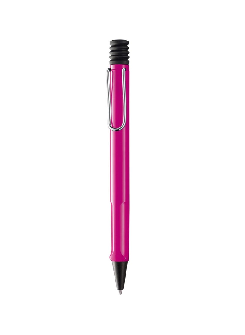 LAMY Safari Ballpoint Pen Medium Tip Black Ink Pink Barrel - Image 3