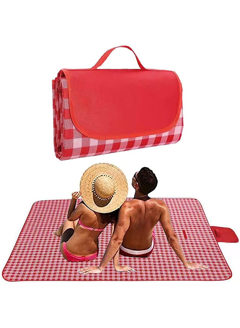 Beirui Folding waterproof outdoor picnic mat, Oxford cloth picnic mat, suitable for beach, lawn, daily outdoor picnic, wild camping 150cmx200cm  - Image 1