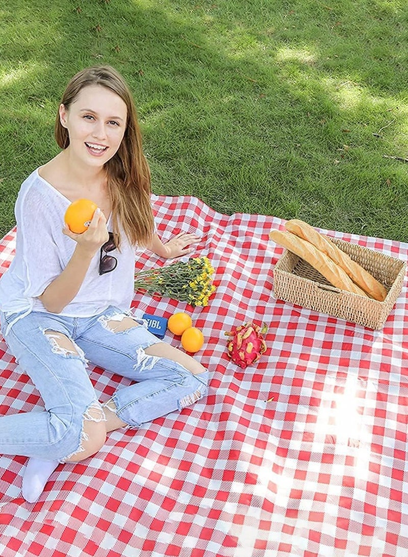 Beirui Folding waterproof outdoor picnic mat, Oxford cloth picnic mat, suitable for beach, lawn, daily outdoor picnic, wild camping 150cmx200cm  - Image 2
