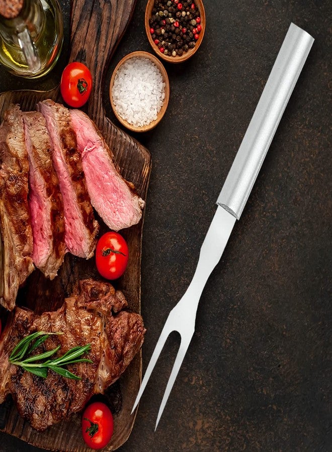 Rada Cutlery Carving Fork, Silver Handle, Pack of 2 - Image 4
