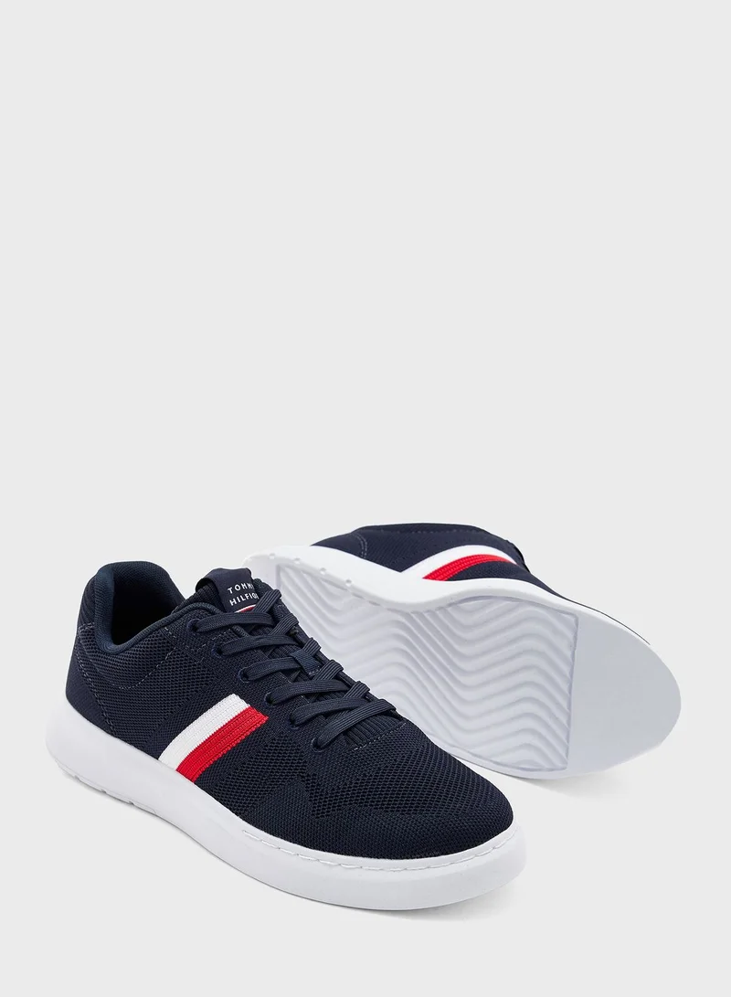 TOMMY HILFIGER Striped Cupsole Low Top Sneakers