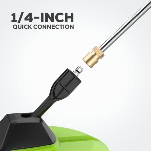 Greenworks 12" (in.) Surface Cleaner Pressure Washer Attachment - Image 4