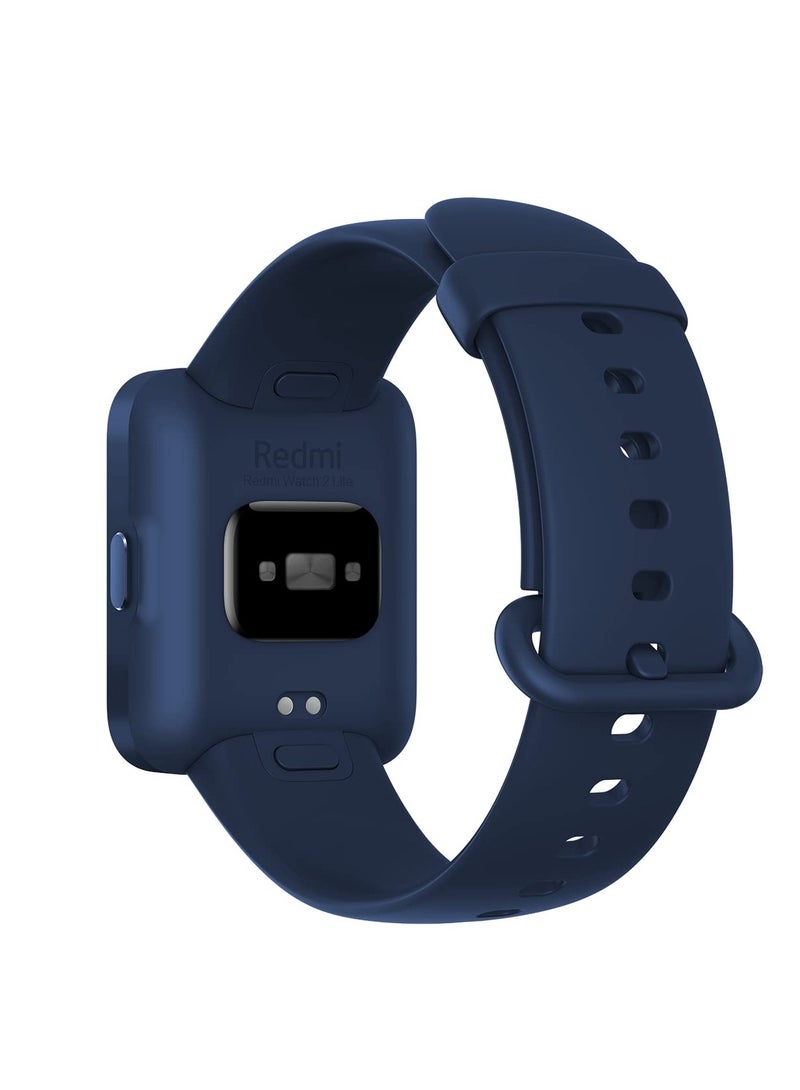Watch Bands Compatible with Redmi Watch 2 Adjustable Silicone Wristband Quick Release Strap Sport Replacement Band (Blue) - Image 1