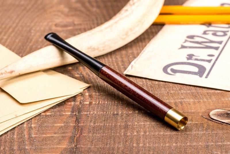 Dr Watson Dr. Watson - 5.1" Wooden Cigarette Holder, fits Regular Cigarettes, Smooth Finish, Classic Look, Hand Crafted - Image 2