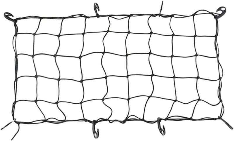 ULTECHNOVO Trunk Cargo Net Truck Net Luggage for Camping Carriage Camper Trolley Cover - Image 1