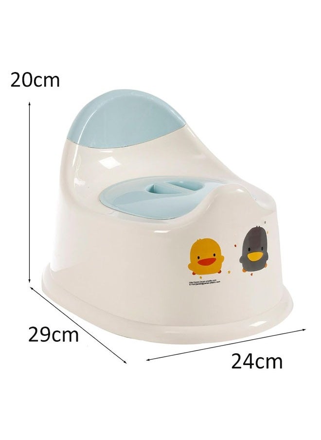 Generic Baby Potty Seat Anti-Slip Function Baby Potty, Potty Trainer with Lid, Toddler Potty Seat Toddler Kids Potty Chair with High Back Support, Portable Kids' Travel Potty Toilet Indoor &Outdoor  - Image 2