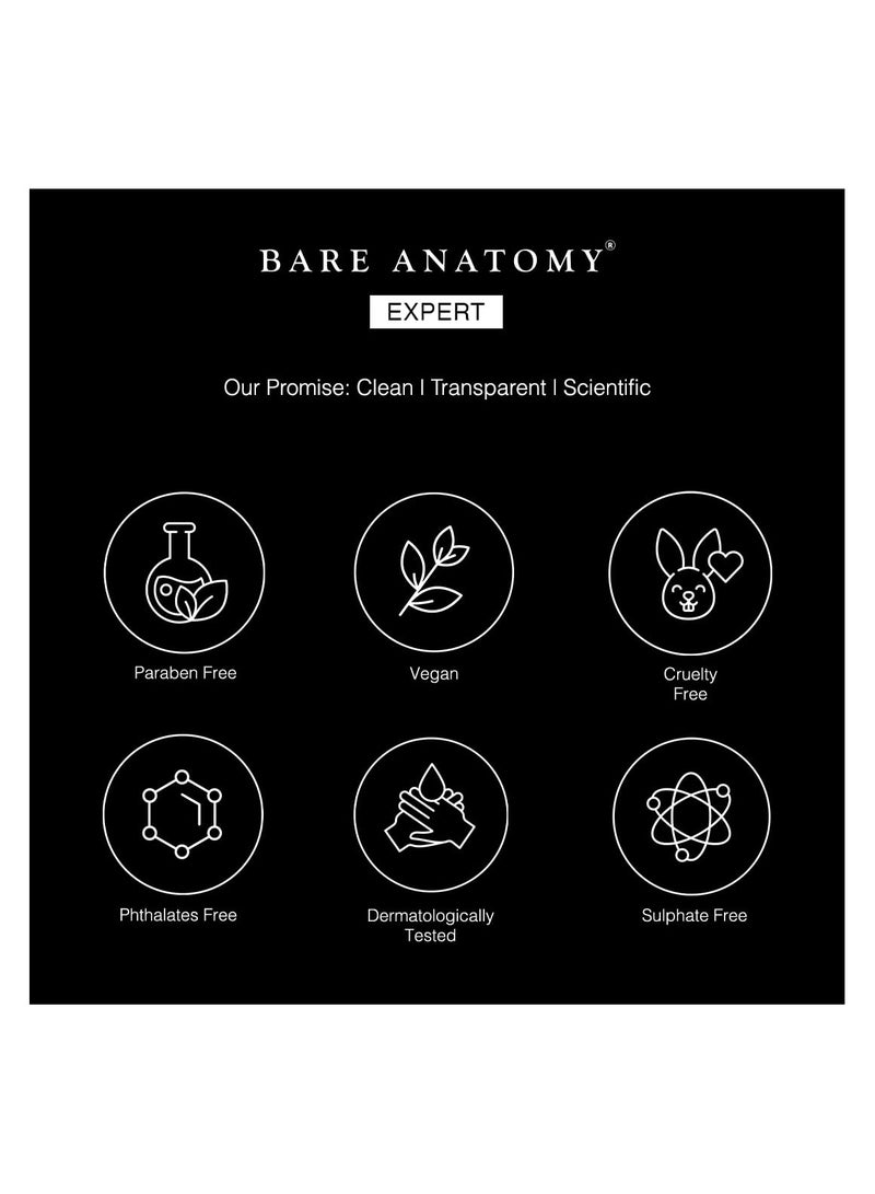 BARE ANATOMY Bare Anatomy Volumizing Shampoo Voluminous Hair Upto 24 Hours Powered By Peptides and Rich Milk Protein Strong and Bouncy Hair Volume Shampoo For Thin and Flat Hair For Unisex 250ml  - Image 2