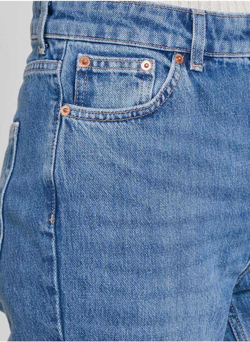 TOPSHOP - High Waist Mom Jeans - Image 1