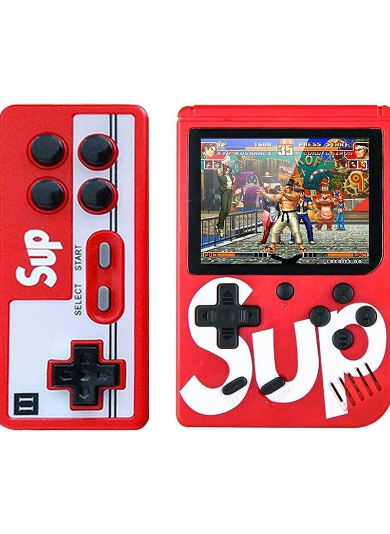 Generic - Handheld Gaming Console Video Game Box with Double Remote 400 Retro Games with Television Support | sup Gaming Box for Kids | 3 Inch LED Screen - Image 1