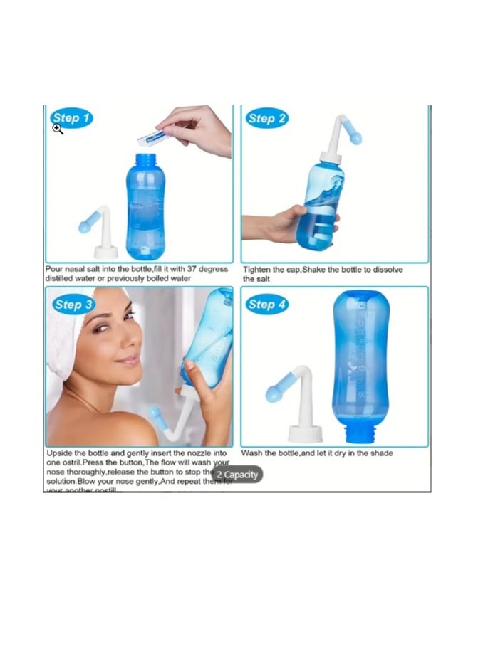 NeilMed - The Original & Patented Sinus Rinse Kit, 100  Premixed Packets, 1 Kit - Image 1