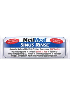NeilMed The Original & Patented Sinus Rinse Kit, 100  Premixed Packets, 1 Kit  - Image 3