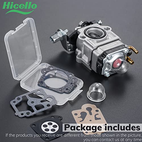 Hicello Carburetor Carb Petrol/Gas with Repair Kits Multi Tool Brush Cutter Grass Trimmer Parts Replacement for MP15 43CC 52CC CG430 CG520 BC430 BC520 - Image 4