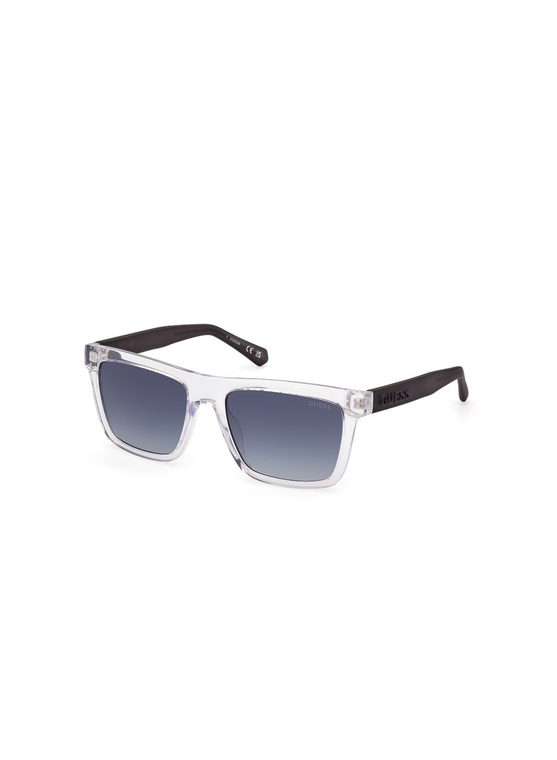 GUESS Plastic Square Full Rim Men Uv Protection Sunglass - Image 1
