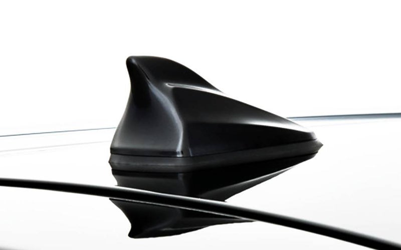 Auto Pearl Black Shark Fin Signal Receiver (Am/Fm) Antenna Compatiable with - SsangYong Rexton - Image 3