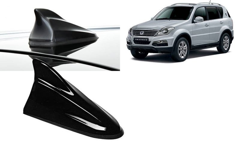 Auto Pearl Black Shark Fin Signal Receiver (Am/Fm) Antenna Compatiable with - SsangYong Rexton - Image 5