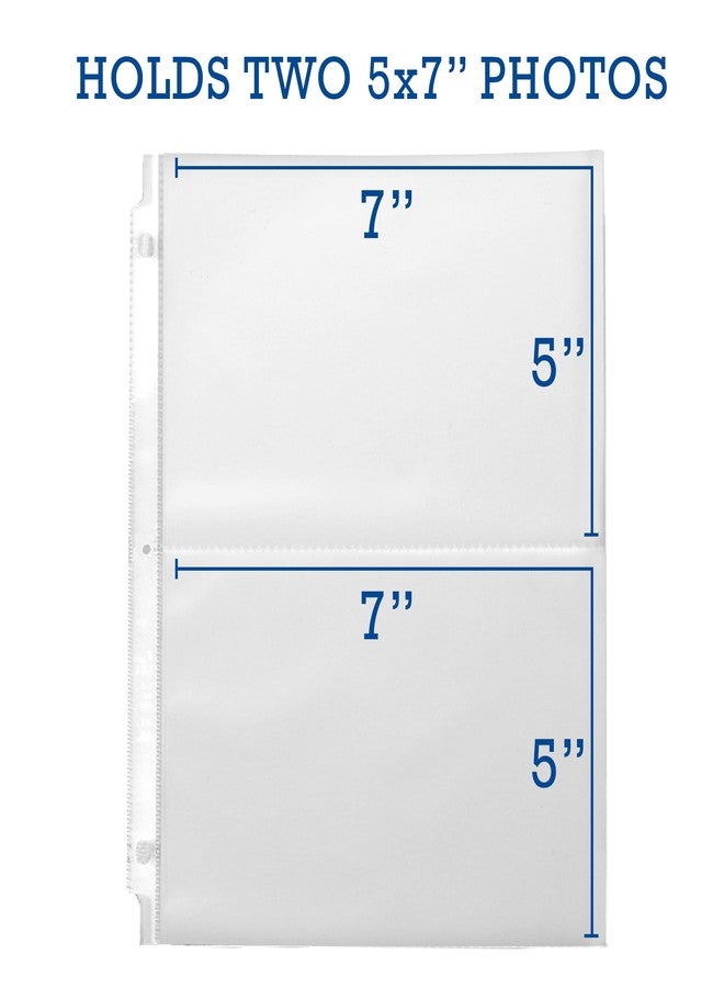 سامسيل عبوة سامسيل من 100 قطعة لإعادة تعبئة ألبوم الصور مقاس 5x7، تحتوي على 100 صورة، وأغلفة صور داخلية للمجلدات ذات 3 حلقات، وصفحتين للصور مقاس 5x7، وبطاقات بريدية، وبطاقات وصفات، بإجمالي 400 صورة. - Image 2