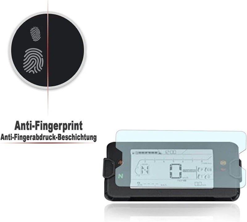DEMULAX Motorcycle Dashboard Protection Film - Image 3