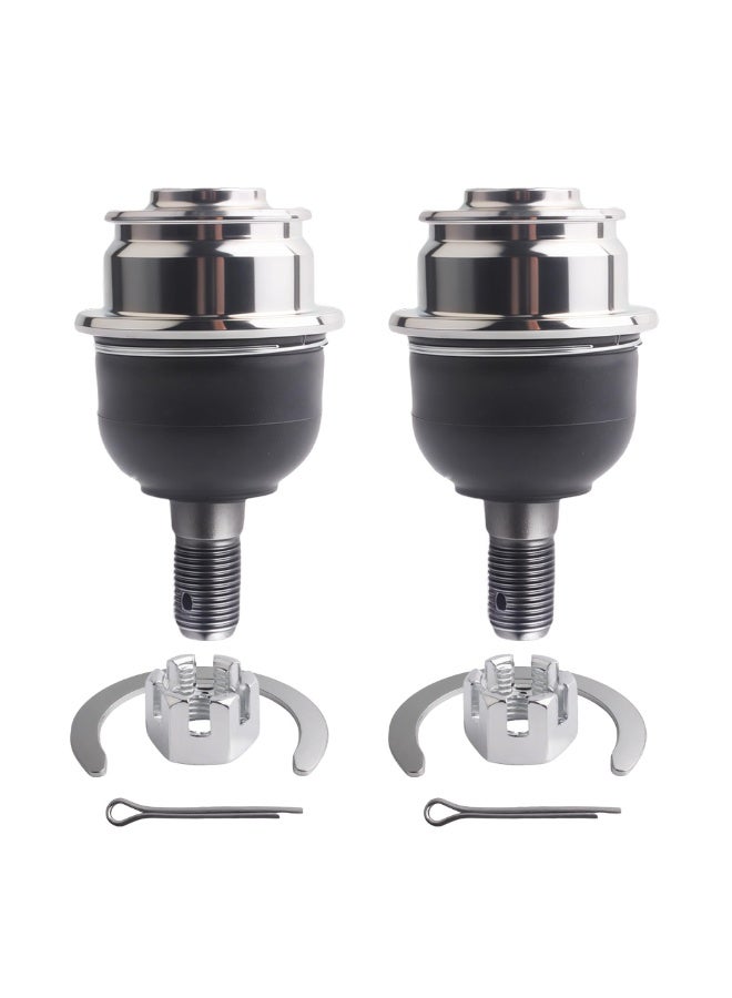 Generic Pair Ball Joint Front Up and Down Lower Suspension Ball Joint Compatible with 2008-2019 Toyota Hilux Fortuner Innova Replace 43330-09510 43310-09015  - Image 1