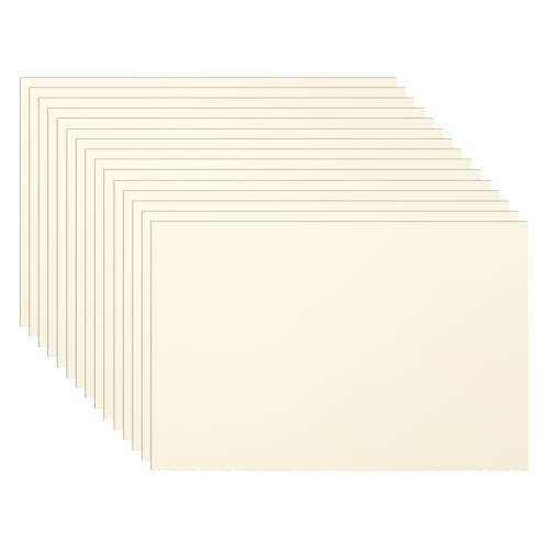 Guakicae 60 Sheets Cream Cardstock 4 x 6 Ivory Paper, 300gsm/110lb Heavyweight Flat Off White Card Stock Certificates Paper for Card Making, Business Cards, Postcards, Scrapbooking, Menus - Image 1