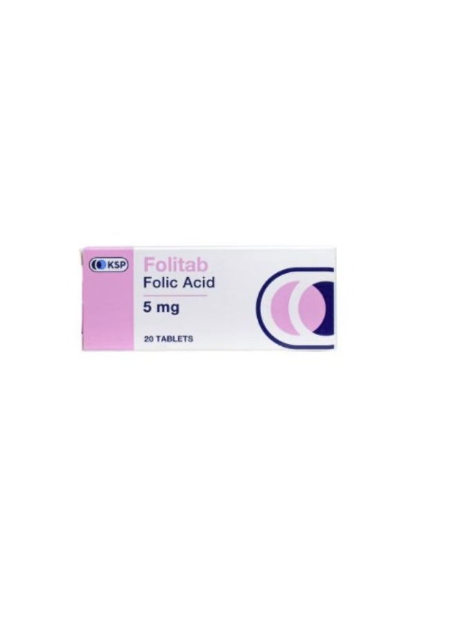 Folitab 5Mg Tab 20S