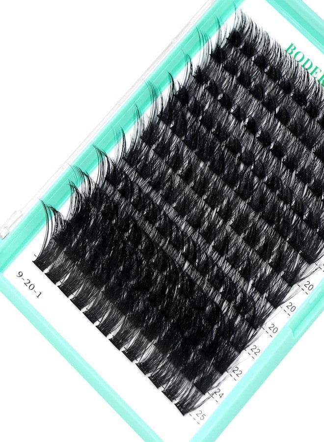 Bodermincer Lash Clusters D Curl Black/Brown/Colored Lashes 10-12-14/12-14-16/16-18-20mm Mixed Lash Clusters Kit For Beginner (M01# 14-25mm Mixed) - Image 4