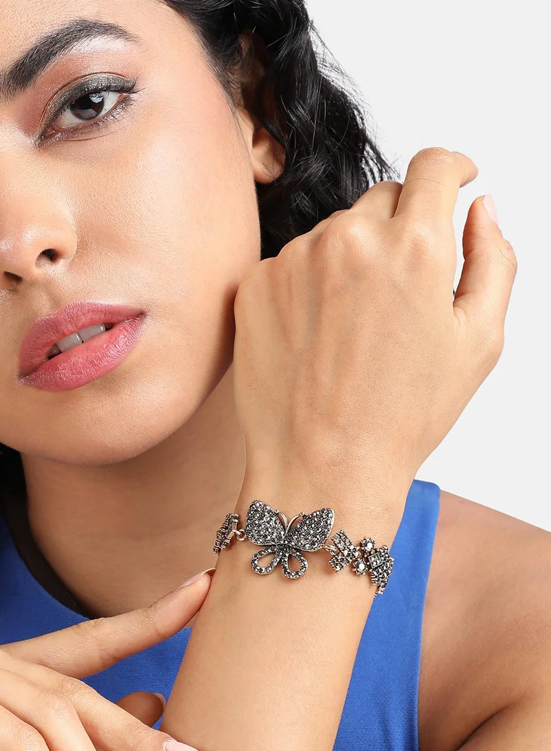 SOHI Bling Butterfly Artificial Bracelet Jewellery