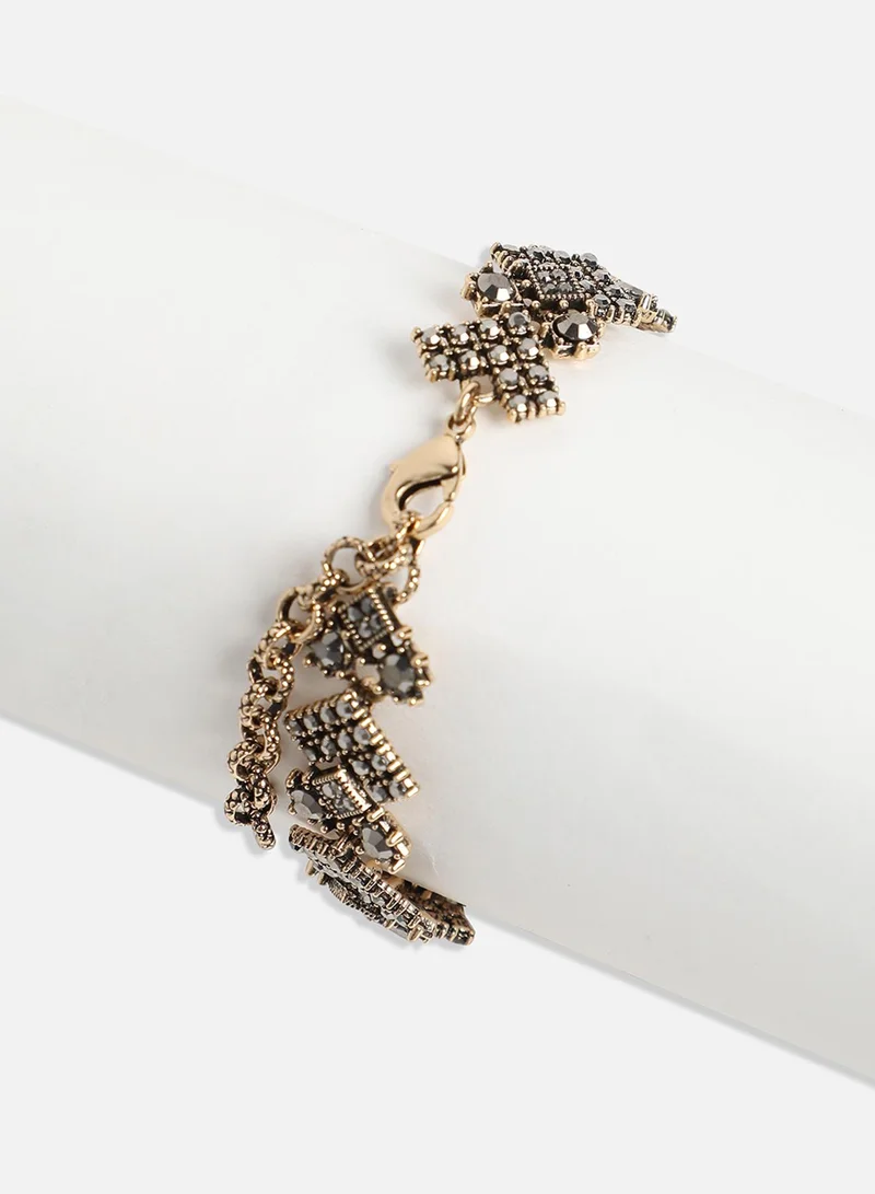 SOHI Bling Butterfly Artificial Bracelet Jewellery