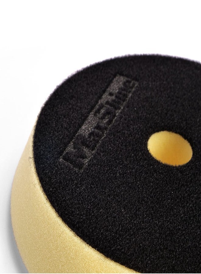 Maxshine 5.0 inches/130-155X30mm Yellow Foam Polishing Pad - Perfectly Used DA/RO Polisher for detailing - Image 4
