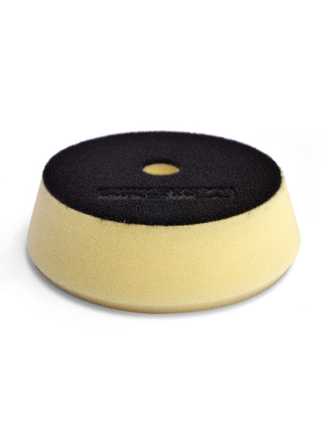 Maxshine 5.0 inches/130-155X30mm Yellow Foam Polishing Pad - Perfectly Used DA/RO Polisher for detailing - Image 2