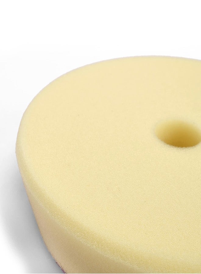 Maxshine 5.0 inches/130-155X30mm Yellow Foam Polishing Pad - Perfectly Used DA/RO Polisher for detailing - Image 5