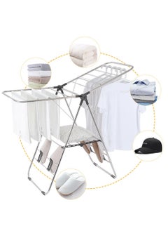 Premium Double Coat Drying Rack - Efficient and Space-Saving 125*120*85 CM - pzsku/Z3A16C279FED77C1EFA89Z/45/_/1725332121/211ad47c-5608-4a46-b7fe-f3db06a9fdb9