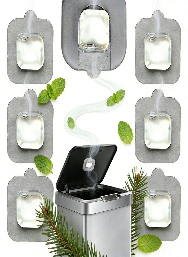 xcivi 6 Pack Replacement Cryowood Scented Deodorizer Pod for Simplehuman Pod Holder, Compatible with Trash Can, Deodorizer Refills for Bathroom, Closet, Storage, Odor Eliminator for Trash Cans - Image 1